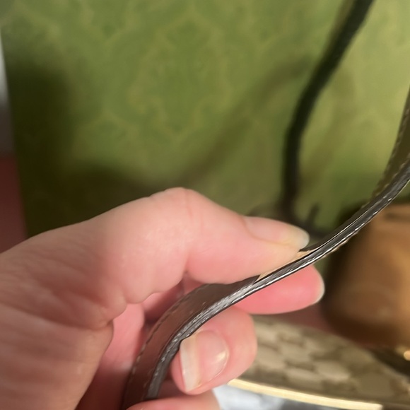 Gucci Canvas Tote Khaki And Gold - Picture 4 of 15